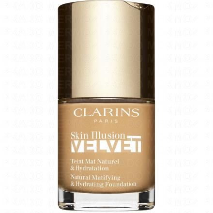 Skin Illusion Velvet - Fond de Teint Mat Naturel & Hydratation 110,5W Tawny 30ml