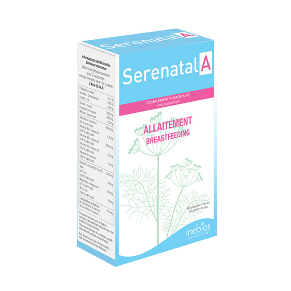 Serenatal A Allaitement 60 comprimés