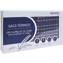 Aposán Home Sac Thermique avec Sementes de Blé Bleu 1 ut