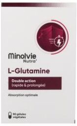Nutra' L-Glutamine 90 Gélules Végétales - Boîte
