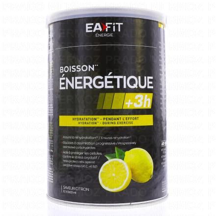 Boisson énergétique +3h saveur citron pot 500g