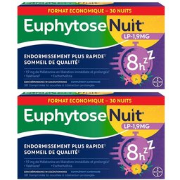 EuphytoseNuit® LP 1,9 mg Mélatonine
