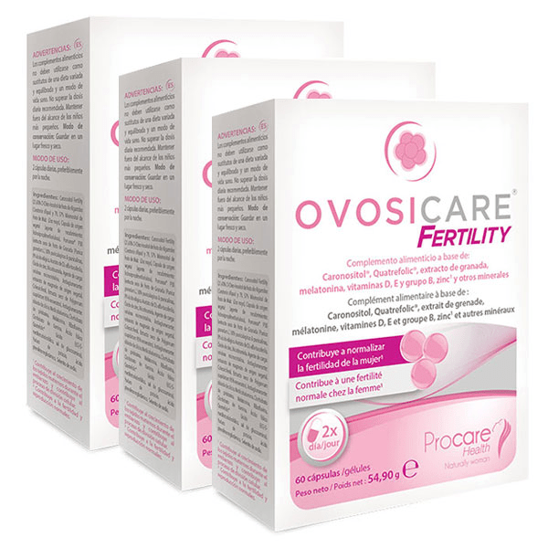 Ovosicare Fertility - 60 gélules - Lot de 3