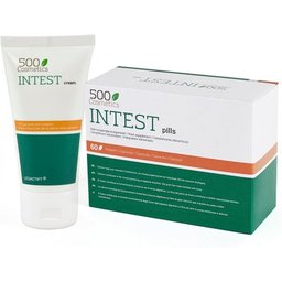 500Cosmetics Packs Intest Para Hemorroides 60Caps+Crema 100ml