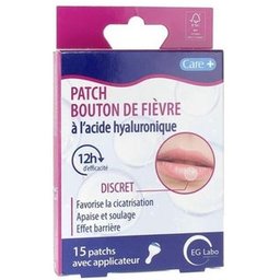 Patch Bouton de Fièvre Acide Hyaluronique 15uts