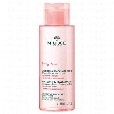 Very Rose Eau micellaire Apaisante 3-en-1 flacon 400ml