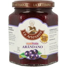 Confiture de myrtilles non sucrée 305g