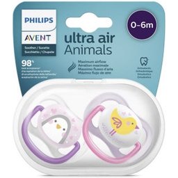 Ultra Air Animals Chupete Ping Ois 0-6M 1 Par