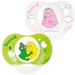 Sucette Barbapapa 6-18 Mois 2 Unités