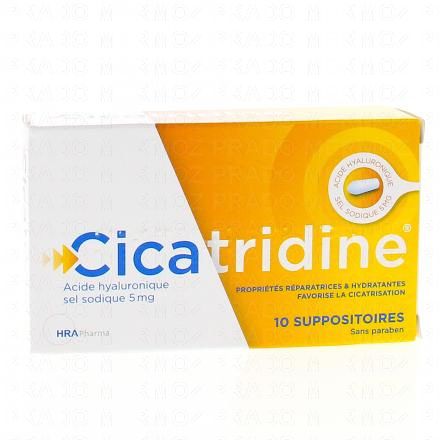 Suppositoires acide hyaluroniques x10