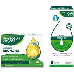 Phytosun Arôms Capsules Bronches + Sirop Bronches