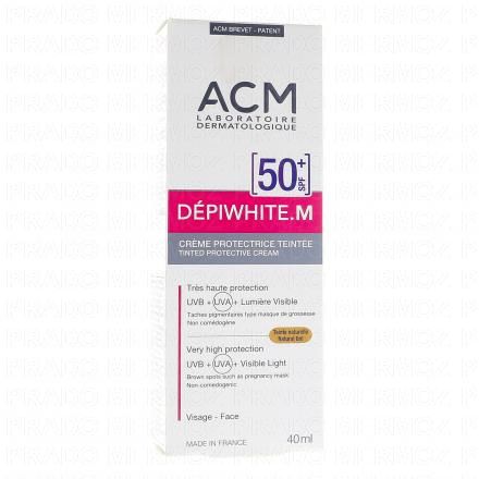 Depiwhite.M - Crème protectrice teintée SPF 50+ tube 40 ml