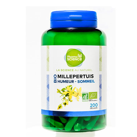 Détente - Millepertuis Bio 200 gélules