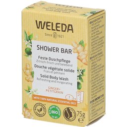 Bio Douche Végétale Solide Gingembre & Petit Grain
