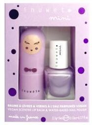 Mini Coffret Baume à Lèvres 3,5 Grammes + Vernis Parfumé à l'Eau 5 ML - Coffret 2 produits