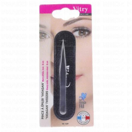 Face Care - Pince à épiler Inox Mors Micro Effilé