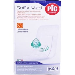 Pic Solution Soffix Med Pansement Post-Opératoire 20x10cm 10uts