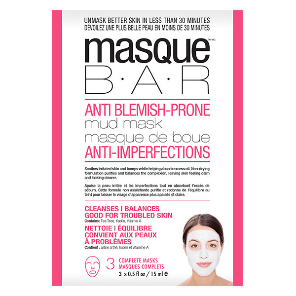 B.A.R Masque Anti-imperfections 3 unités