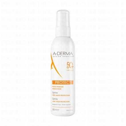 A-DERMA Protect - spray très haute protection SPF 50+ flacon spray 200ml