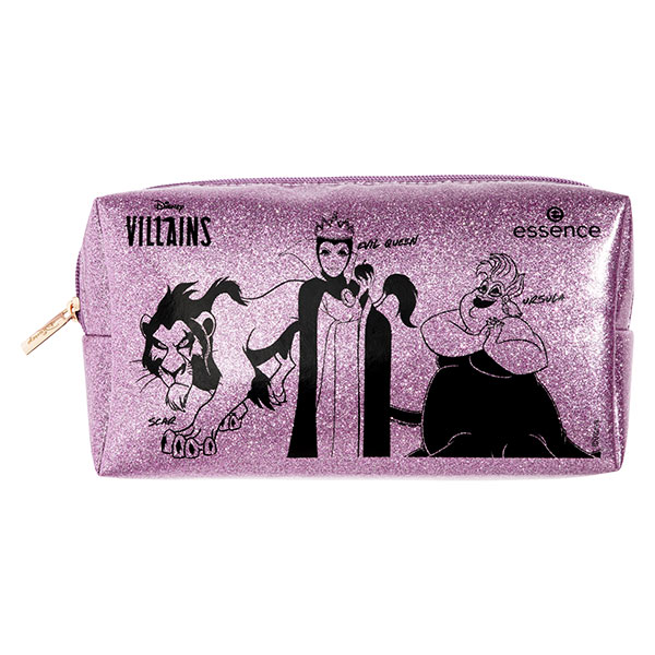 Disney Vilains Set Trousse Pinceaux & Disques Démaquillants