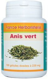 GELULES ANIS VERT dosées à 230 mg.