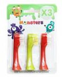 Lot de 3 Têtes de Rechange Pour Brosse à Dents Électrique - Blister 3 têtes