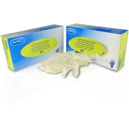 Guantes De Examen Látex Con Polvo L 100uds