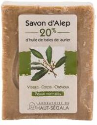 Savon Alep Pain 20% Huile de Baies de Laurier - Pain 200 g