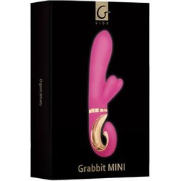 Grabbit Mini Vibrateur Silicione Rose 1ut