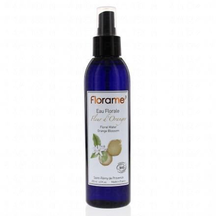 Eau florale de fleur d'oranger bio flacon spray 200ml