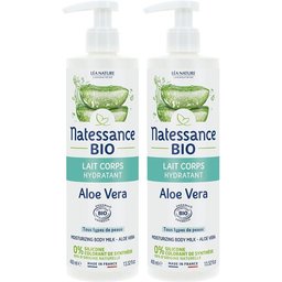 Natessance Lait Corps Hydratant à l’Aloe Vera Bio Sans Silicone