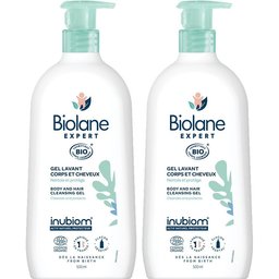 Biolane Expert - Gel Corps & Cheveux Bio - Peaux Sensibles - 500ml