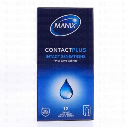 Contact plus - Préservatifs sensations intactes boîte de 12 préservatifs