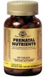 Prénatal Nutrients Comprimés - Flacon 120 comprimés