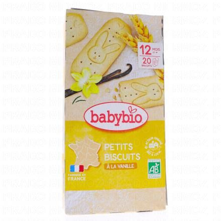 Biscuits - Petits Biscuits à la Vanille bio 160g Dès 12 mois