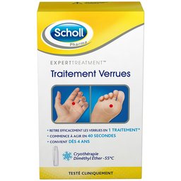 Scholl® S.o.s verrues cryothérapie pieds et mains