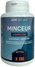 Gélules complexe MINCEUR - Pot de 180 gélules