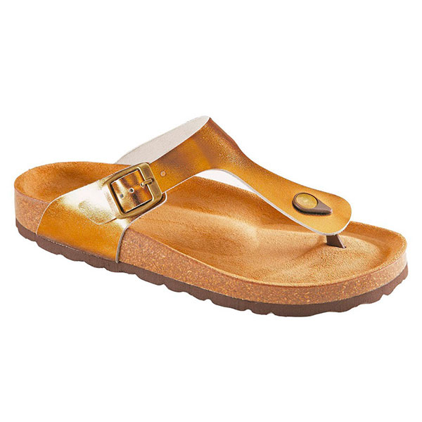 Riviera Tong Chaussures Femme Bronze Taille 37