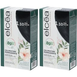 Elcéa Coloration Experte Permanente Noir Bleuté – 1.10