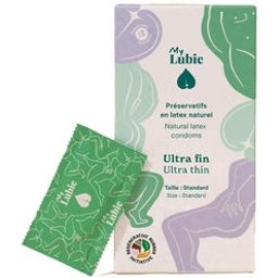 Préservatifs Ultra Fins Latex Naturel Standard 12 Unités