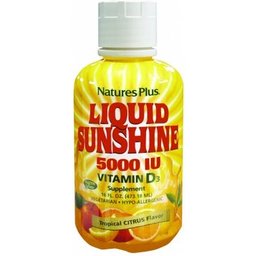 Natures Plus Vitamine D3 liquide Sunshine 473 18ml