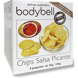 Chips Sauce Picante 4x25g