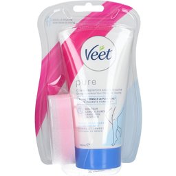 Pure Crème Dépilatoire sous la Douche Corps et Jambes Peaux Sensibles
