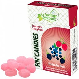 Fin'Candies Fruits Du Bois Sans Sucre 20uts