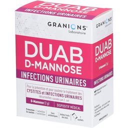 Granions Duab D-Mannose