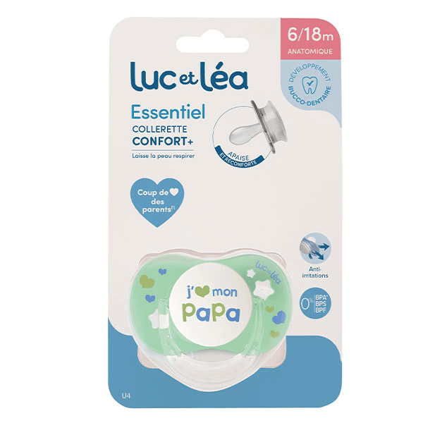 Sucette essentiel j'aime Papa 6-18M