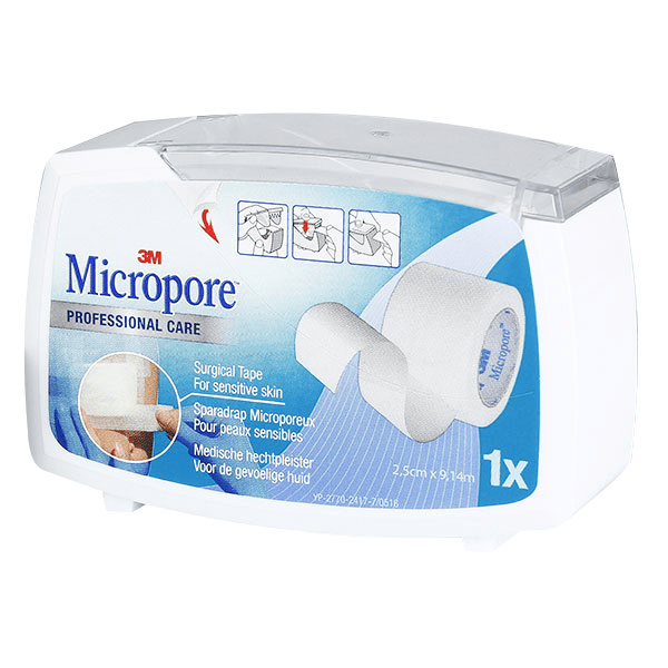 Micropore Professional Care Sparadrap Microporeux 2,5cm X 9,14m
