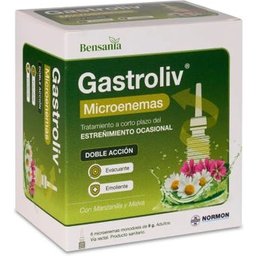 Bensania Gastroliv Microlavements 6 uts