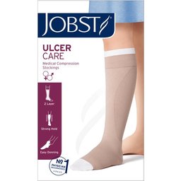 Ulcercare Chaussette Beige Taille L 24-27cm 1 Paire