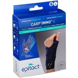 Carp'immo Orthèse Poignet Rigide de Repos Gauche L